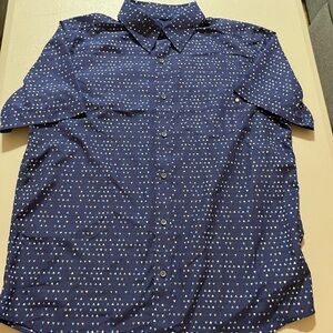 COPY - Marmot Men's Blue Patterned Shirt L